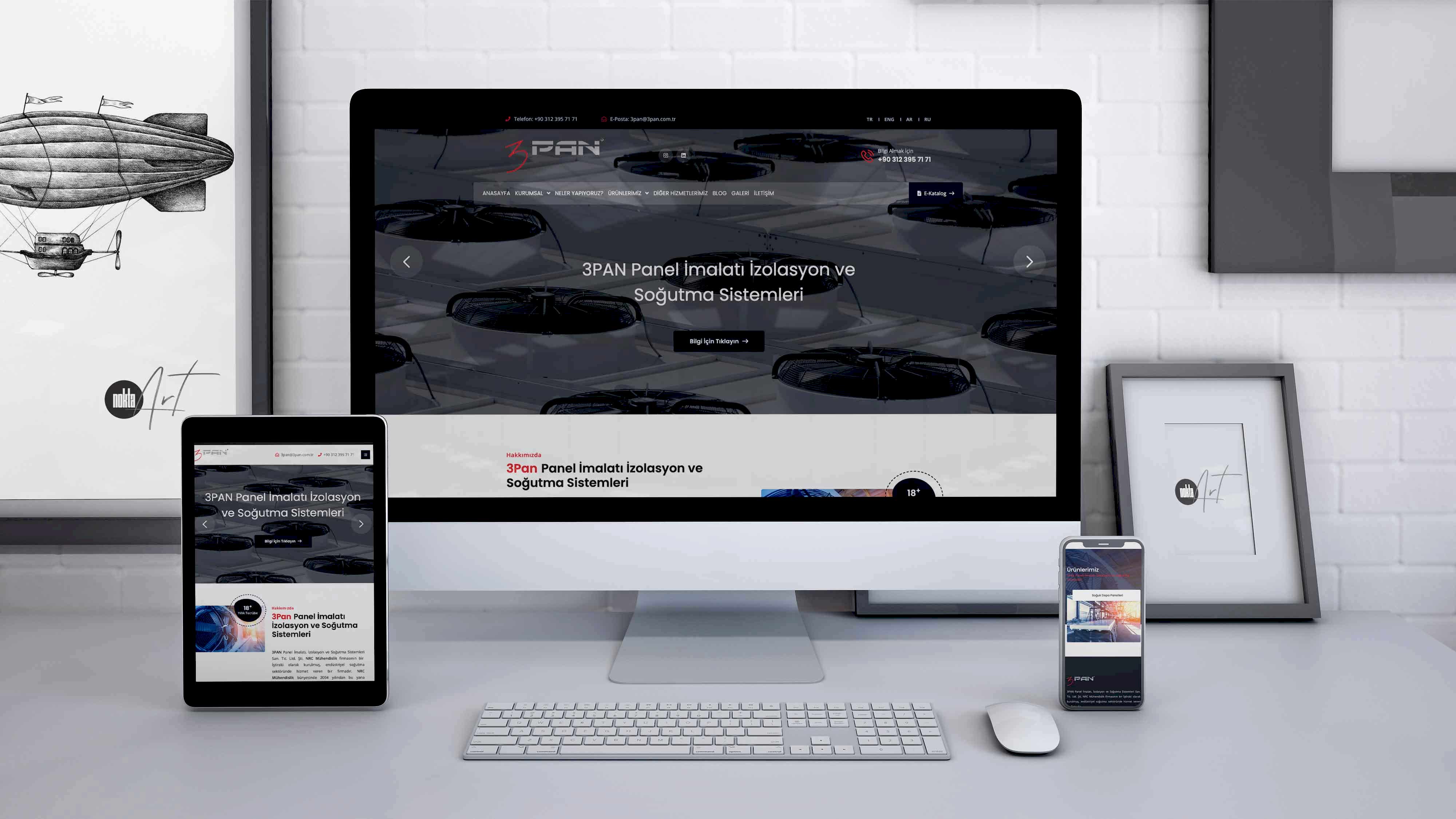 3 Pan Ankara Web Tasarım