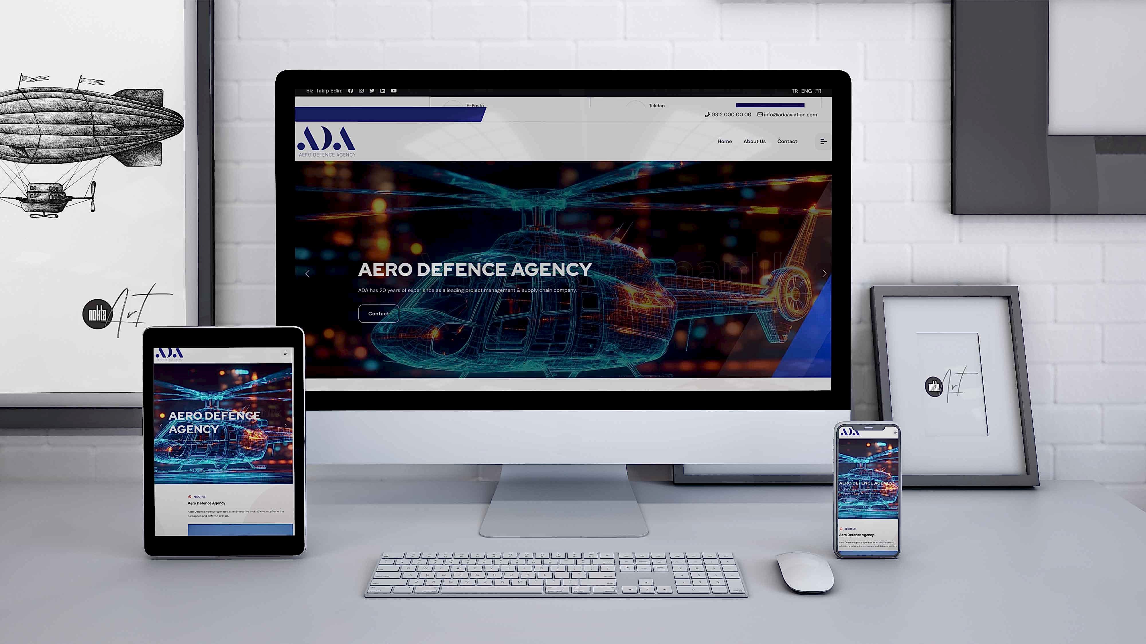 Aero Defence Agency Web Tasarım Hizmeti