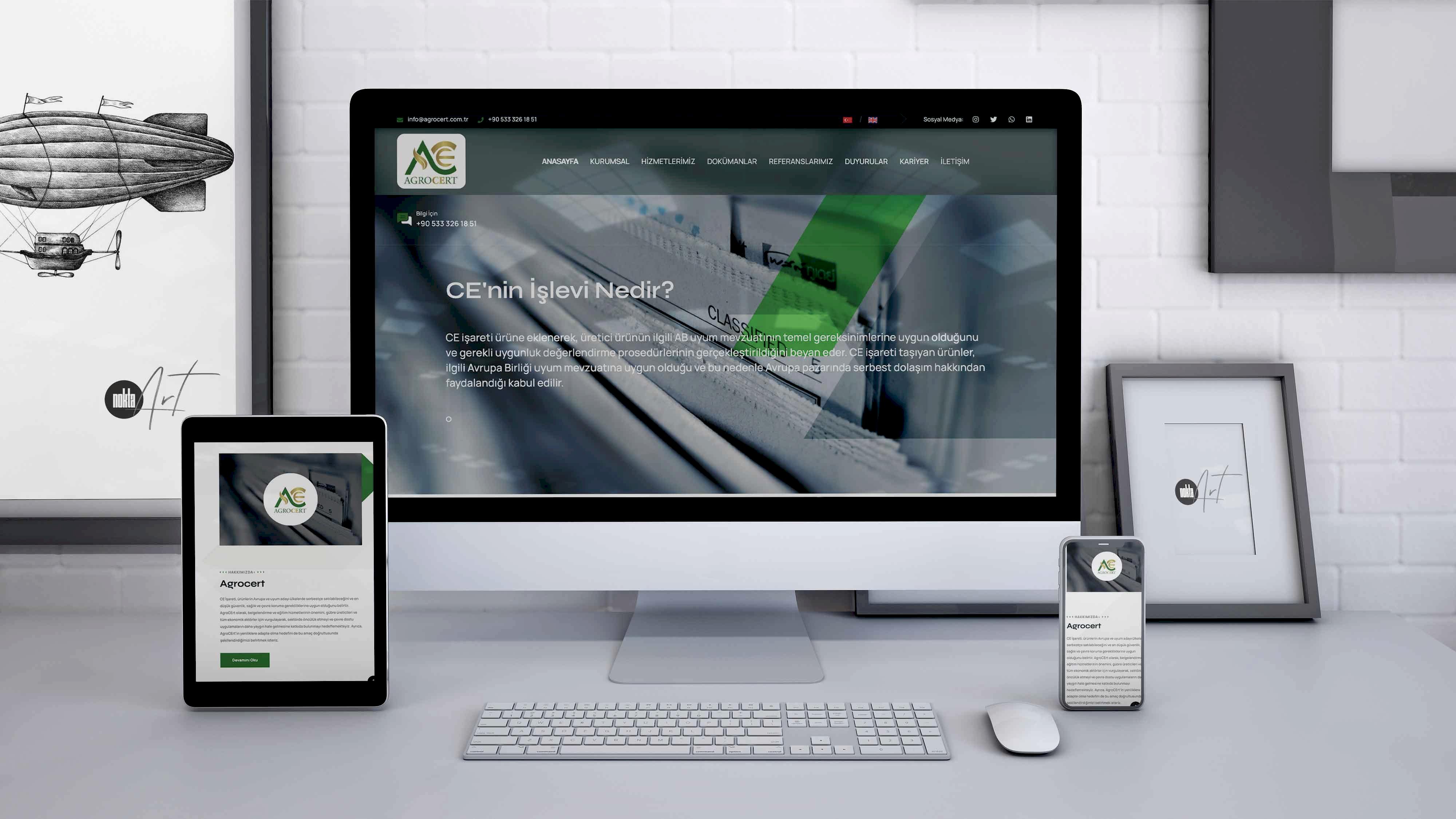 Kurumsal Web Sitesi Yapım