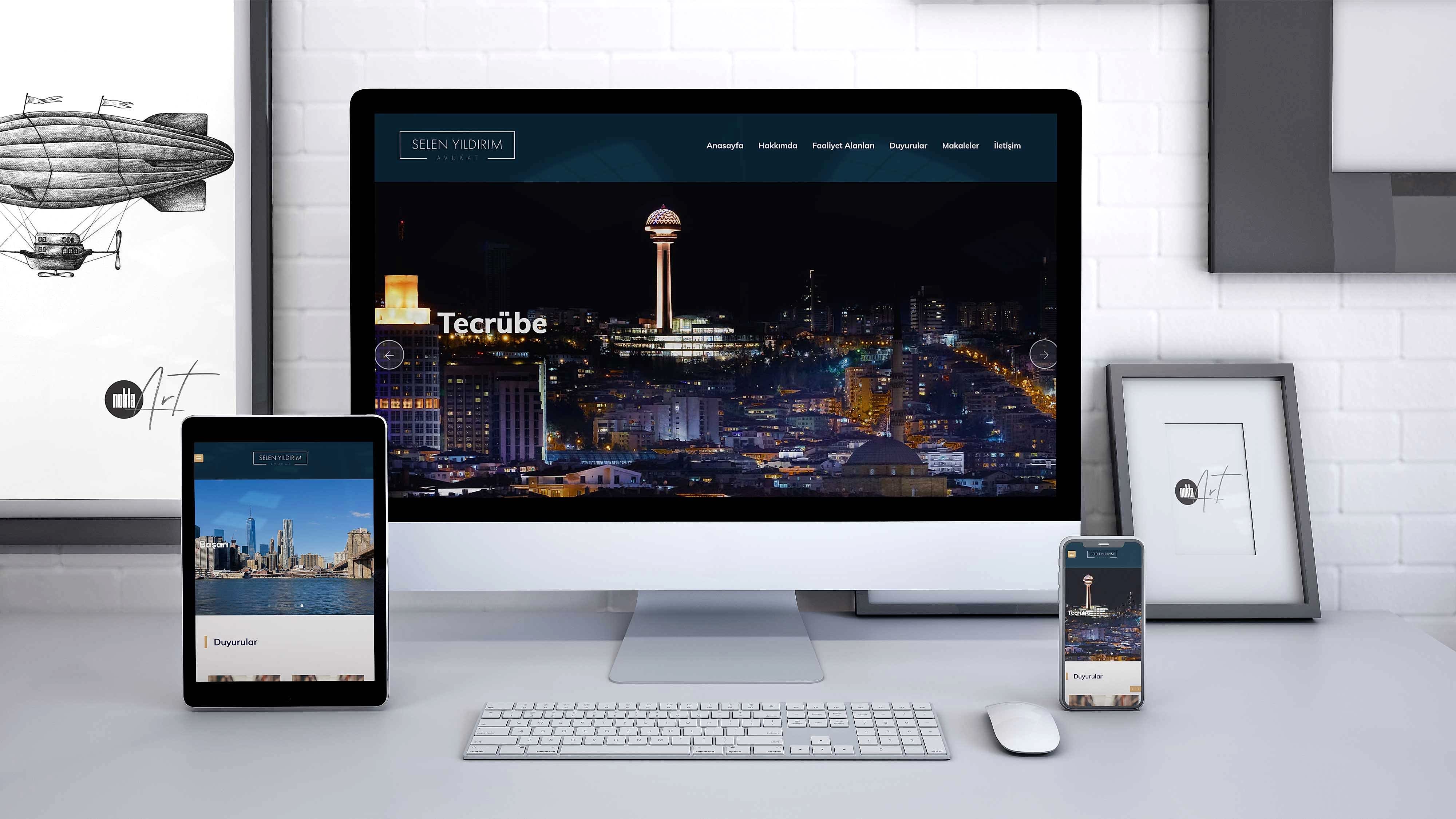 Av. Selen Yıldırım - Web tasarım