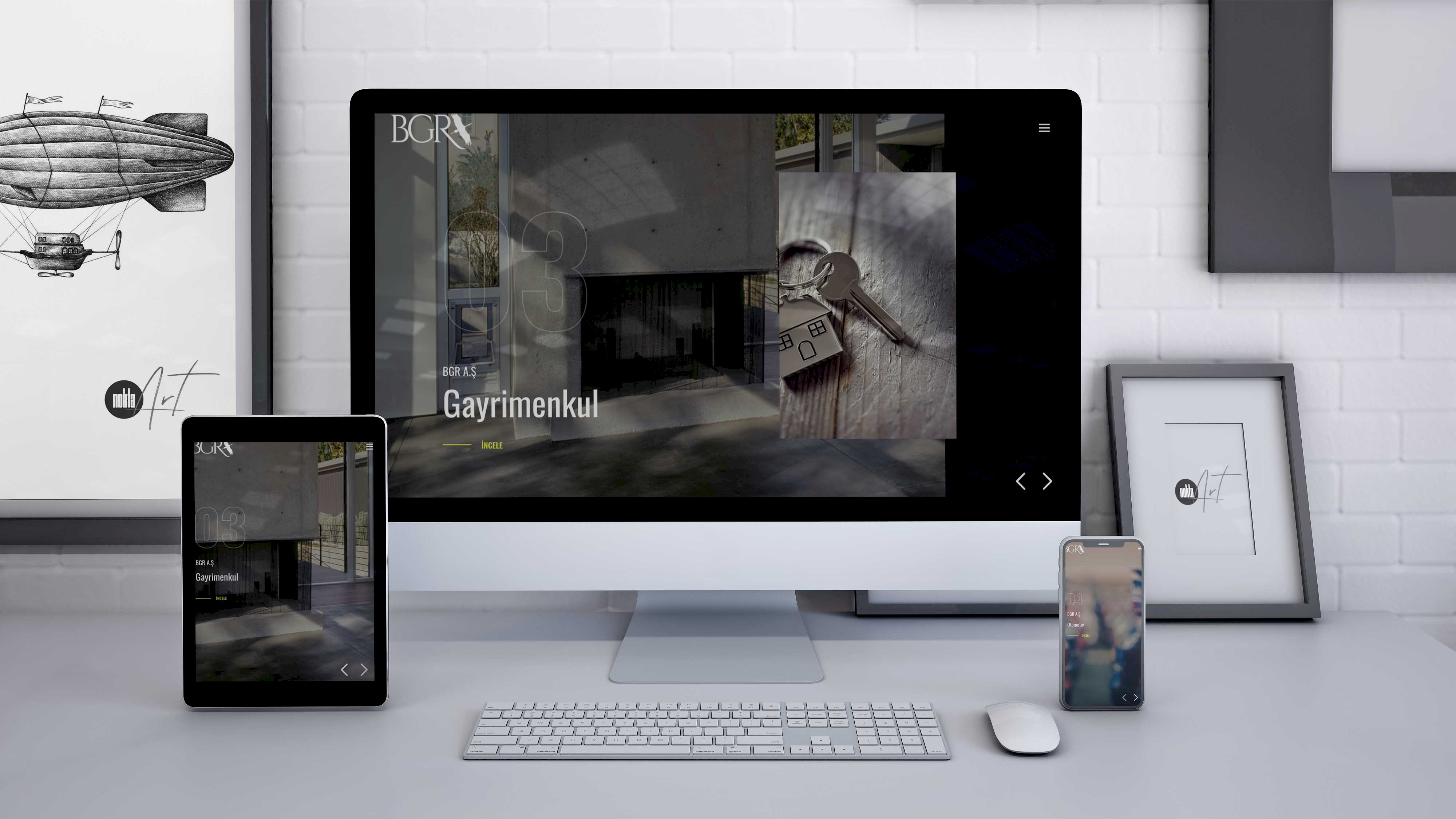 BGR A.Ş. - Web Tasarım
