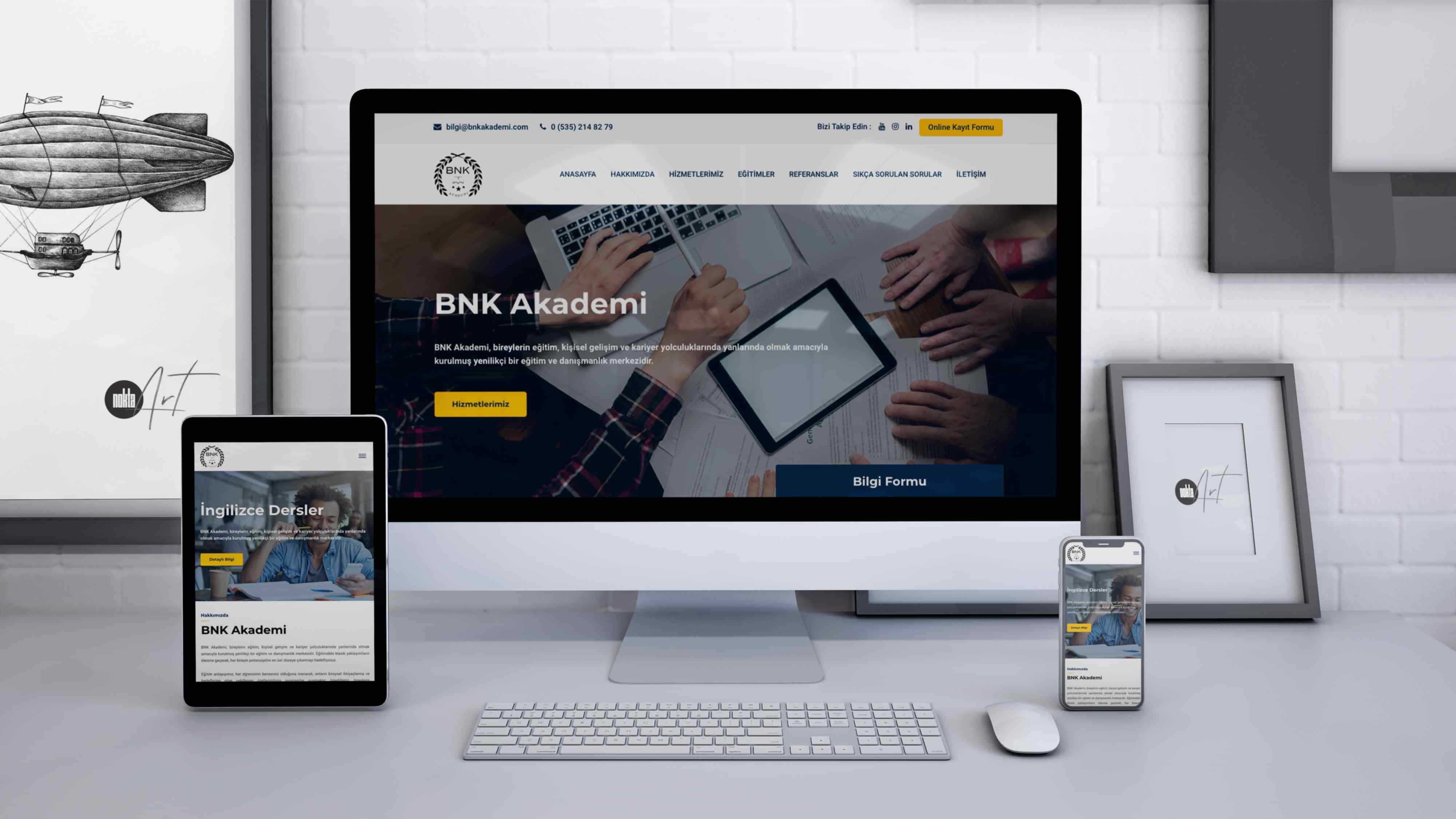BNK Akademi - Web Tasarım HTML