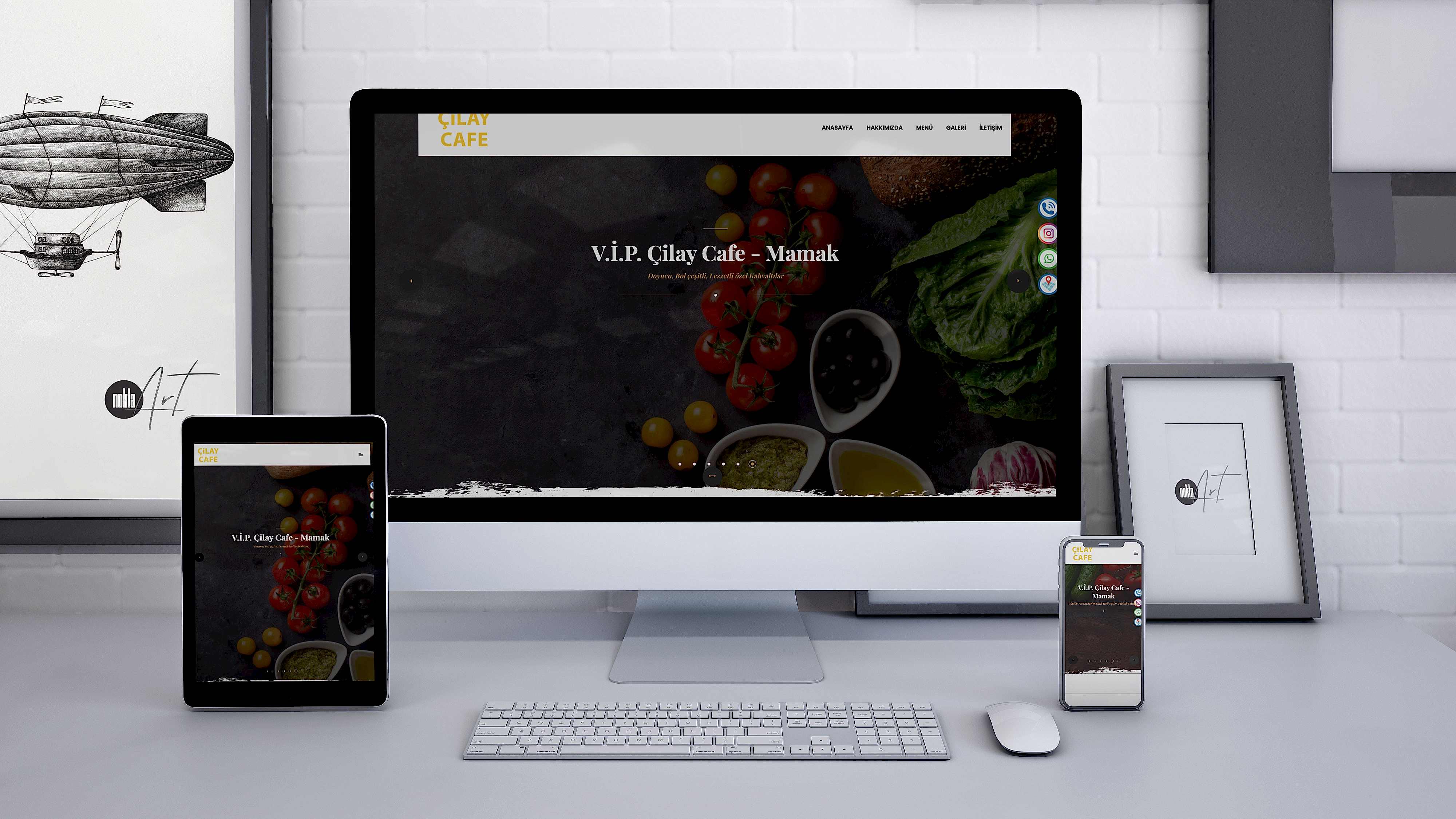 Çilay Cafe - Web Tasarım