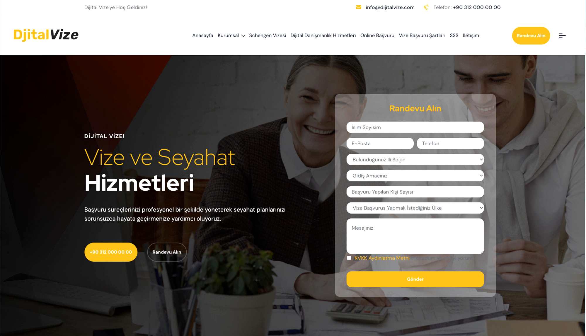 Dijital Vize - HTML Web Tasarım