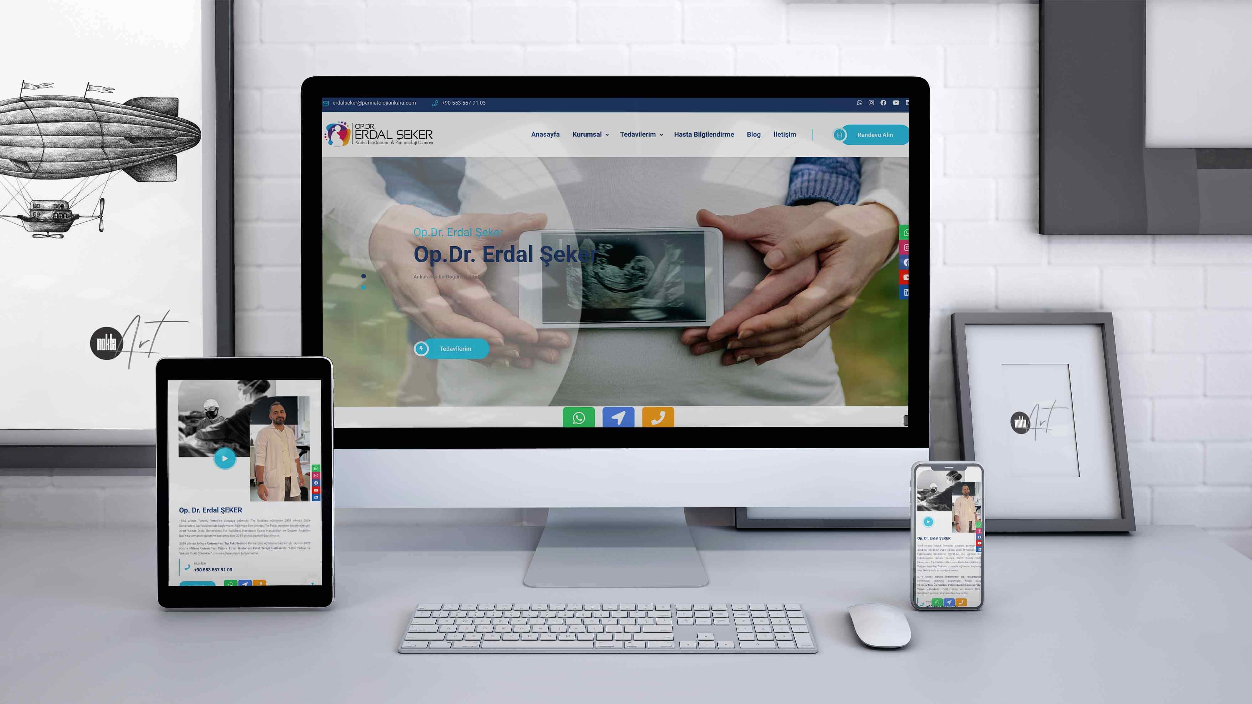 Dr Erdal Şeker - Web Tasarım