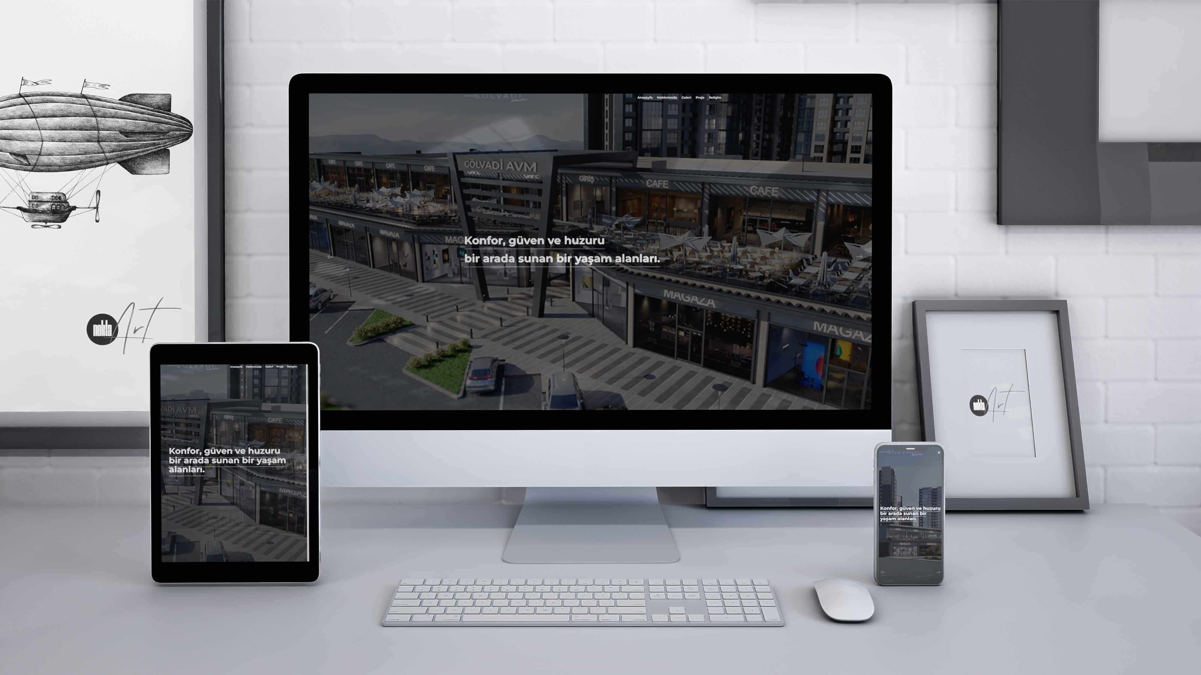 Gölvadi Bahçeşehir Web Sitesi Yazılım ve Tasarım Hizmeti