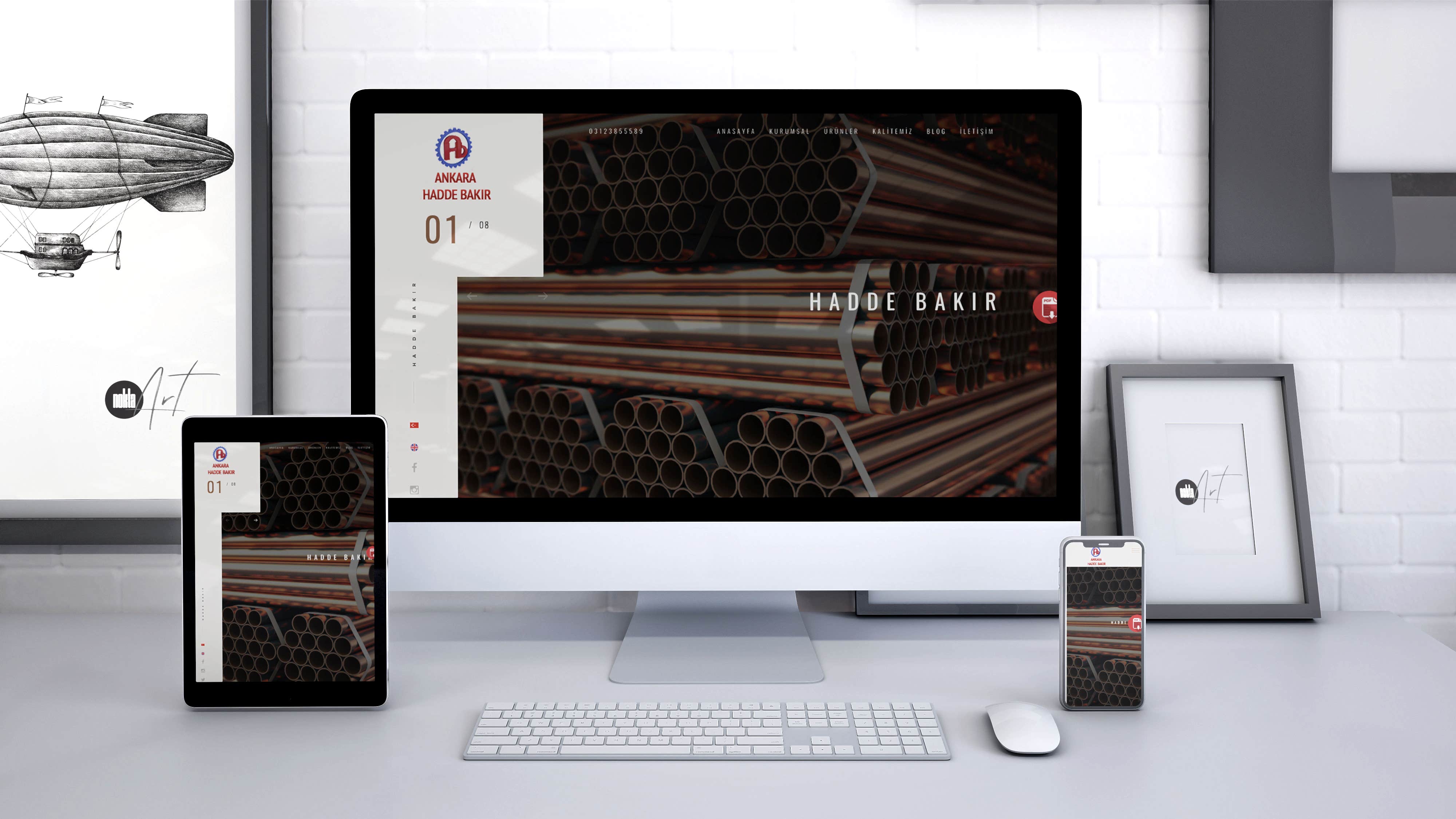 Hadde Bakır - Web Tasarım