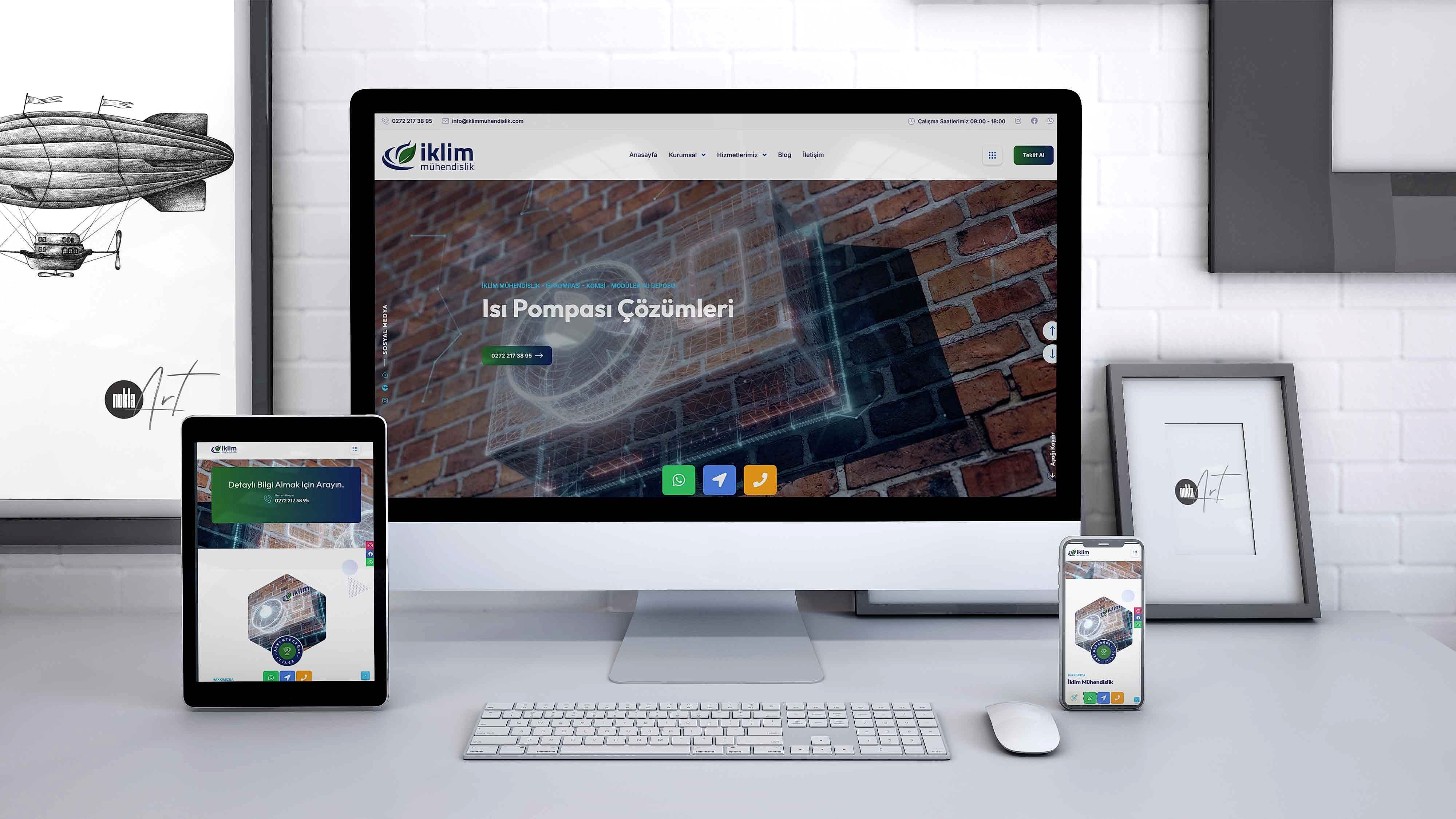 İklim Mühendislik Web Tasarım