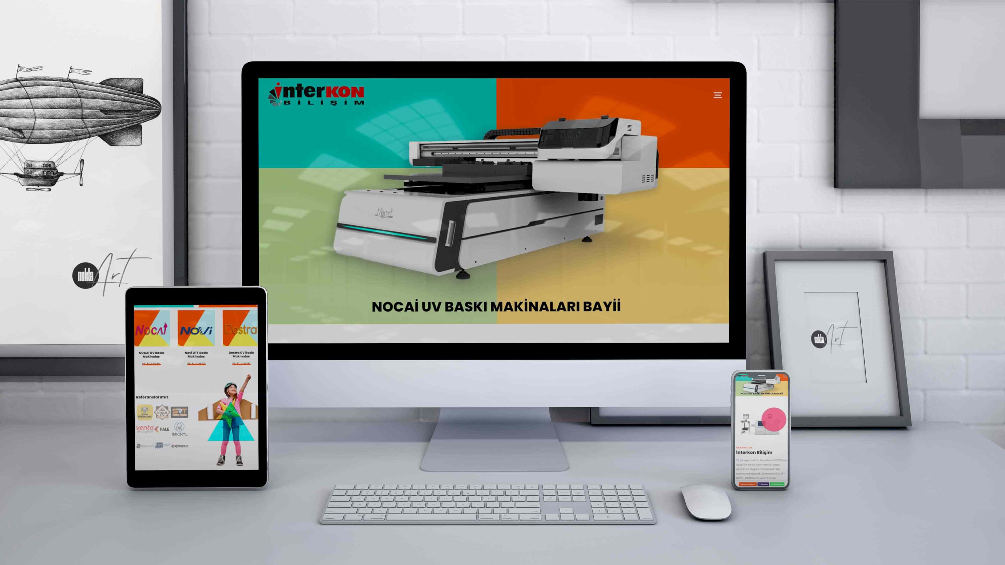 İnterkon Bilişim - Web Tasarım