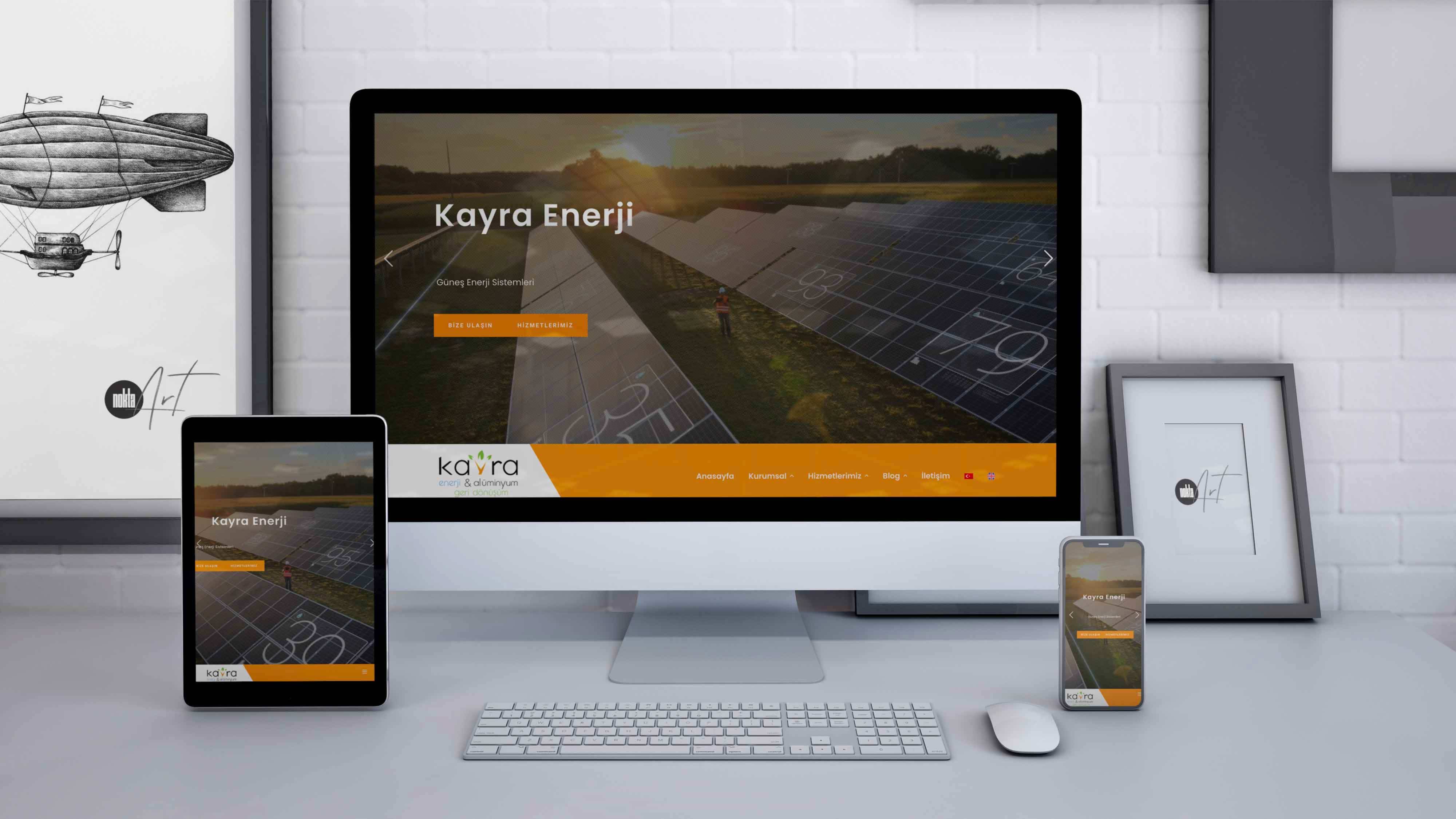 Kayra Enerji - Yeni Web Tasarım