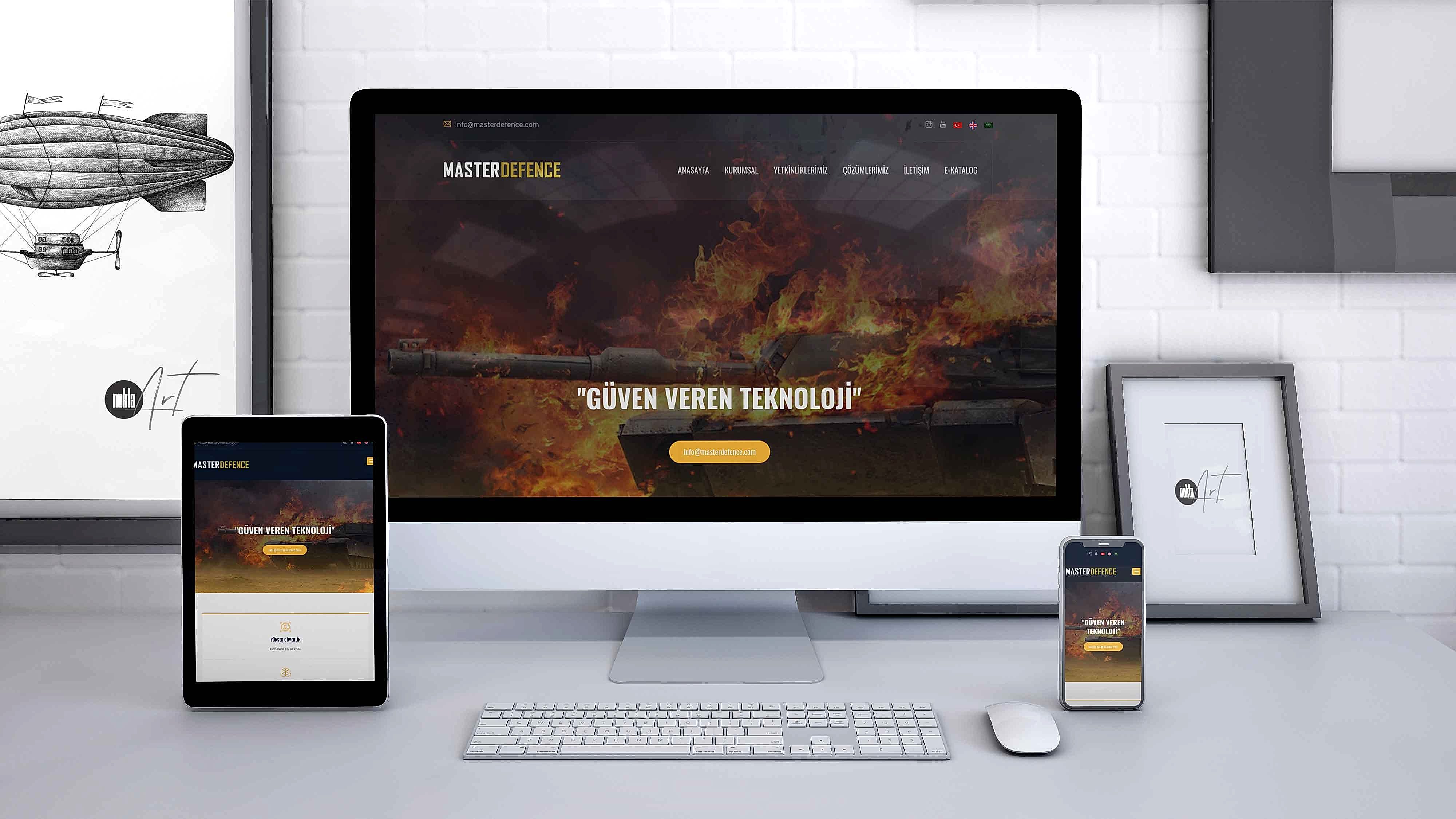 Master Defence -  Web Tasarım ve Yazılım