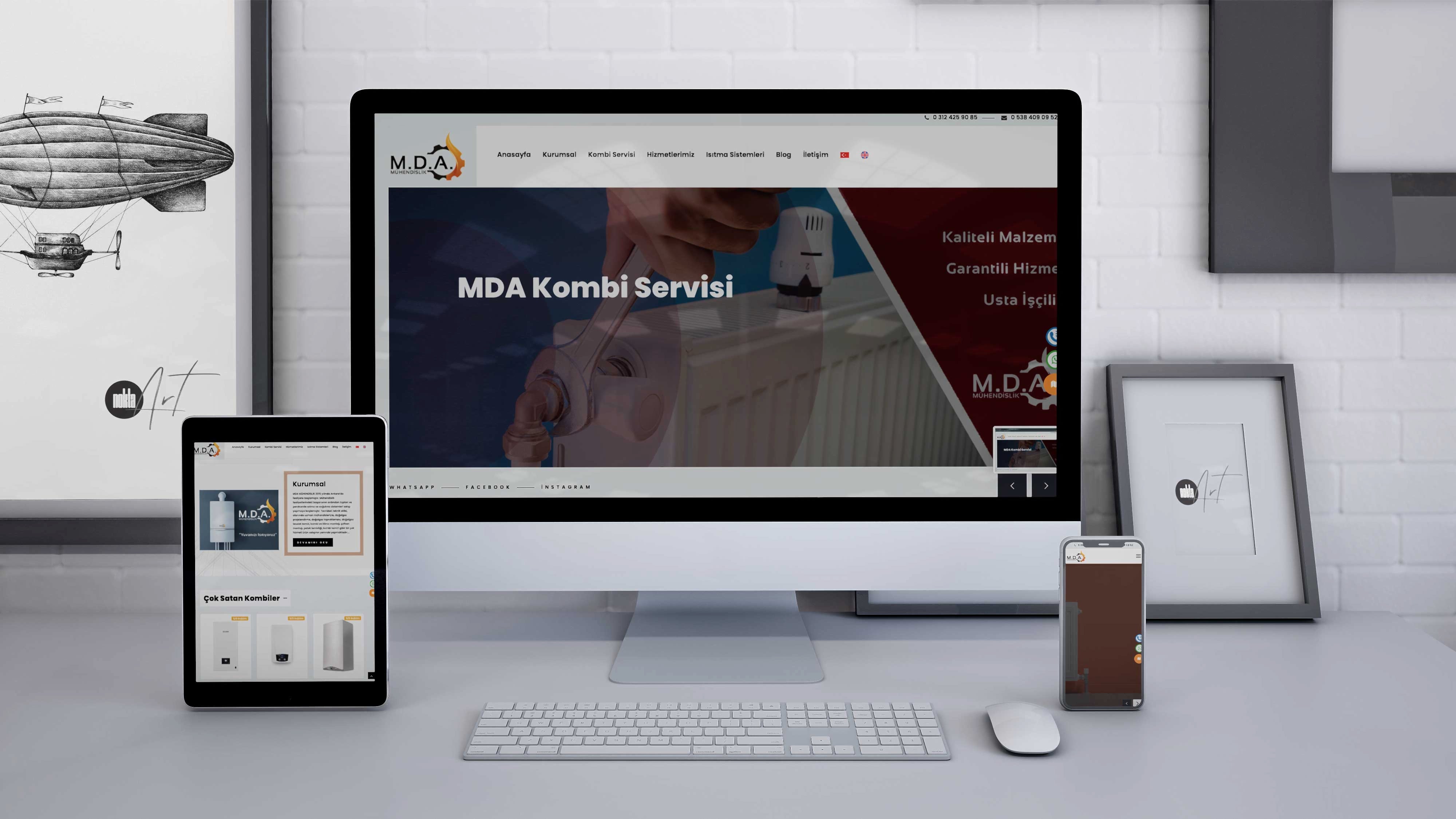 MDA Mühendislik - Yeni Web Sitesi