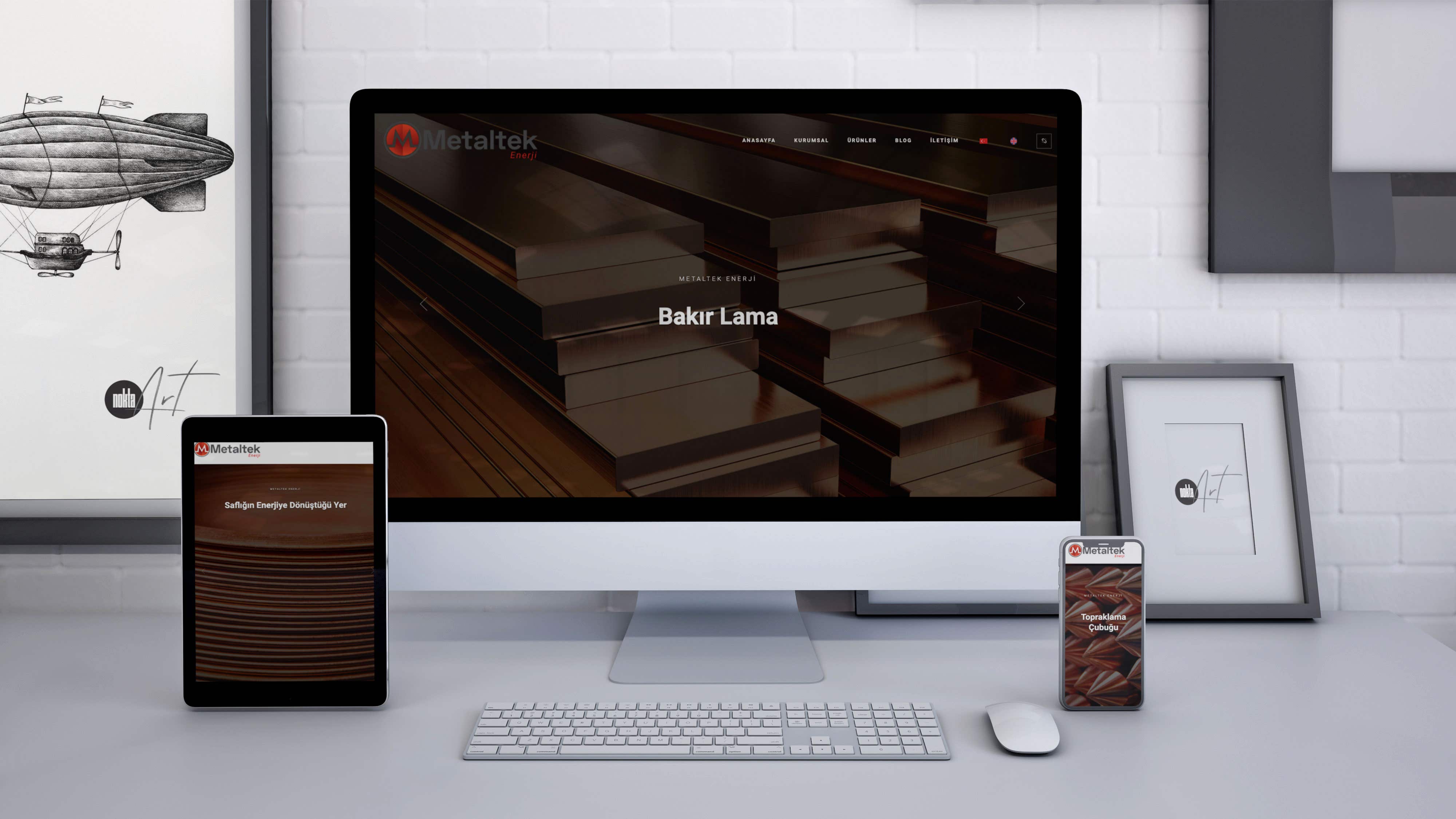 Metaltek Enerji Yeni Web Tasarımı