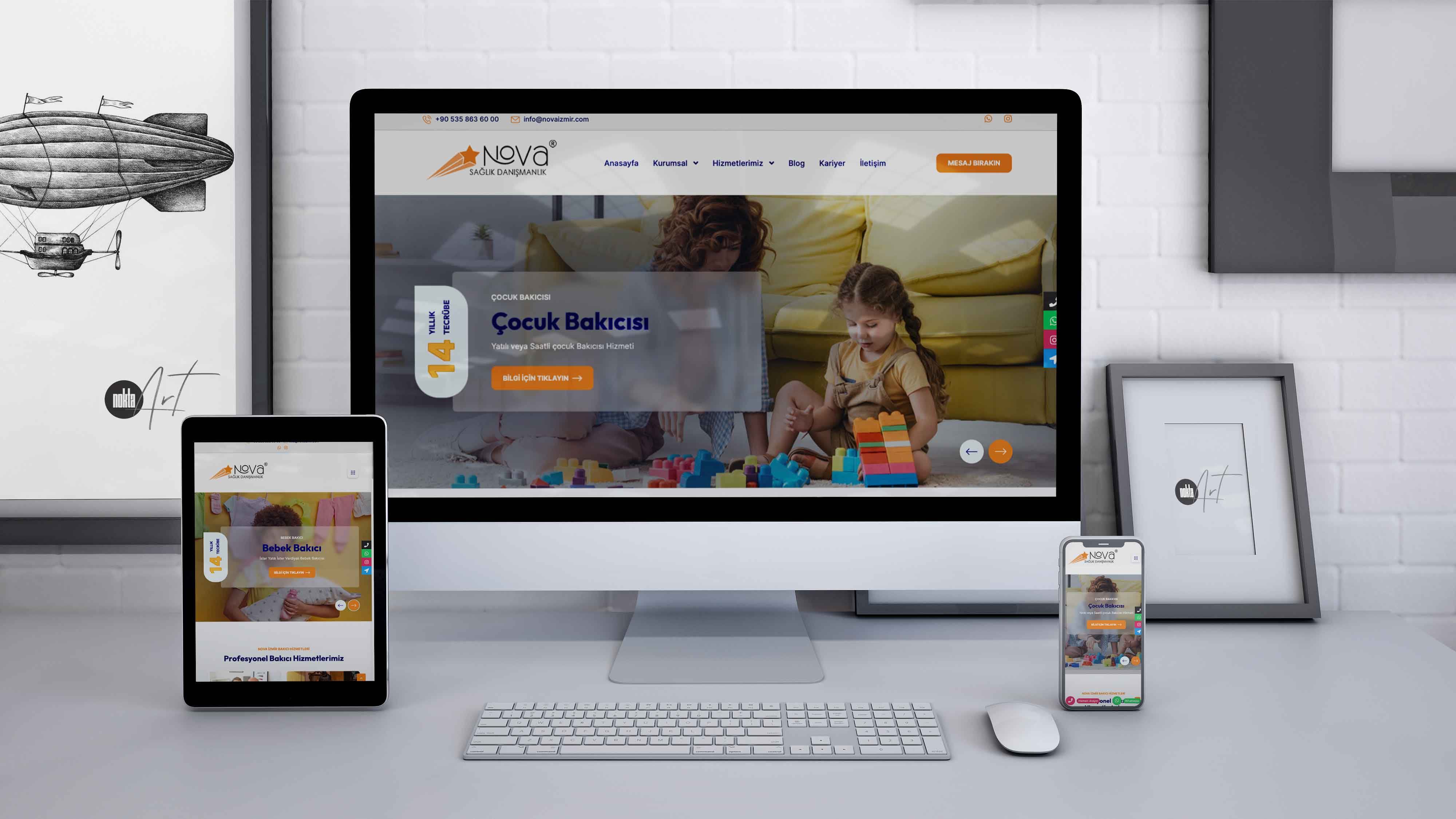 Nova İK İzmir Web Tasarım