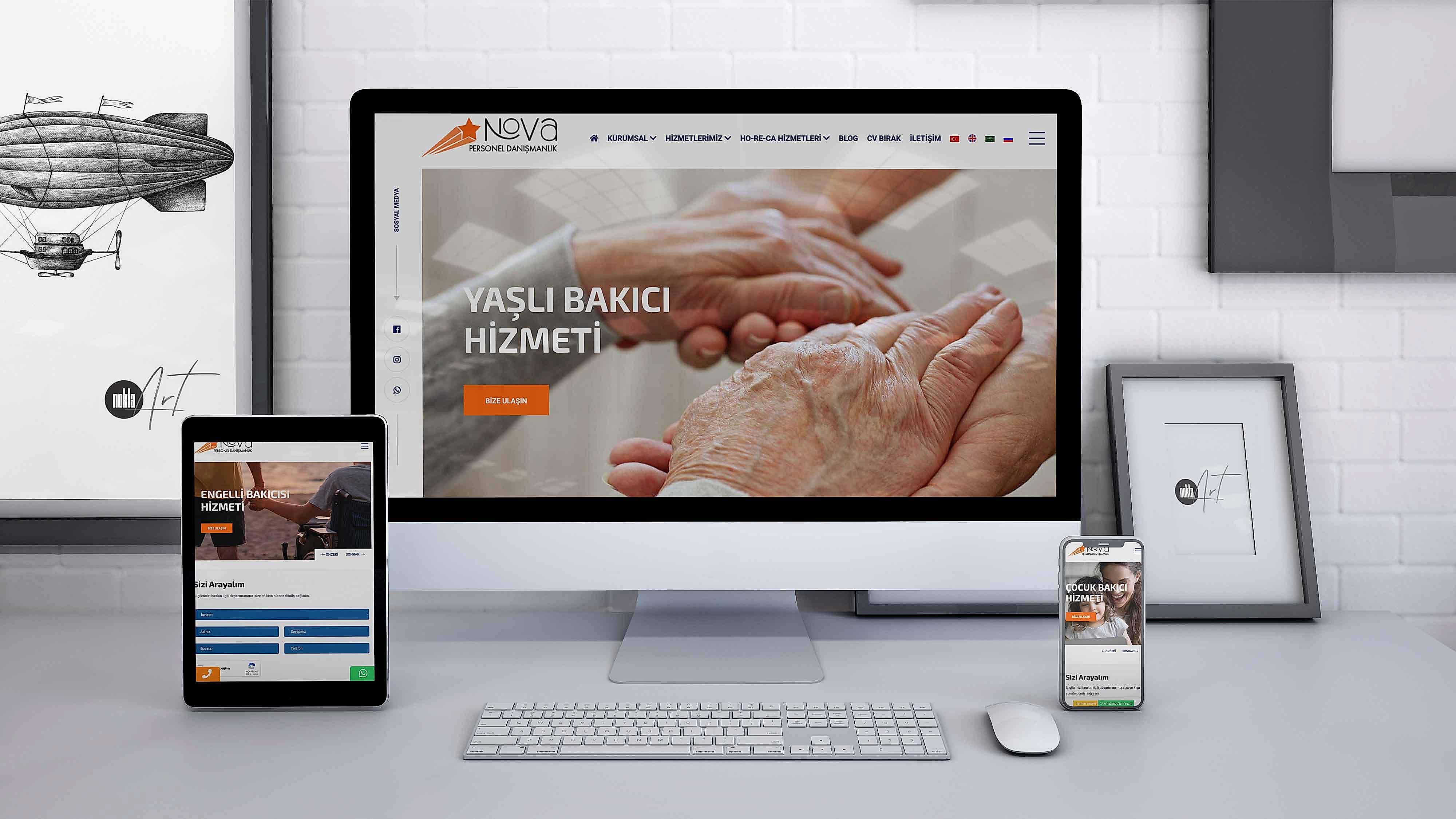 Nova Yardimci - Web Tasarım