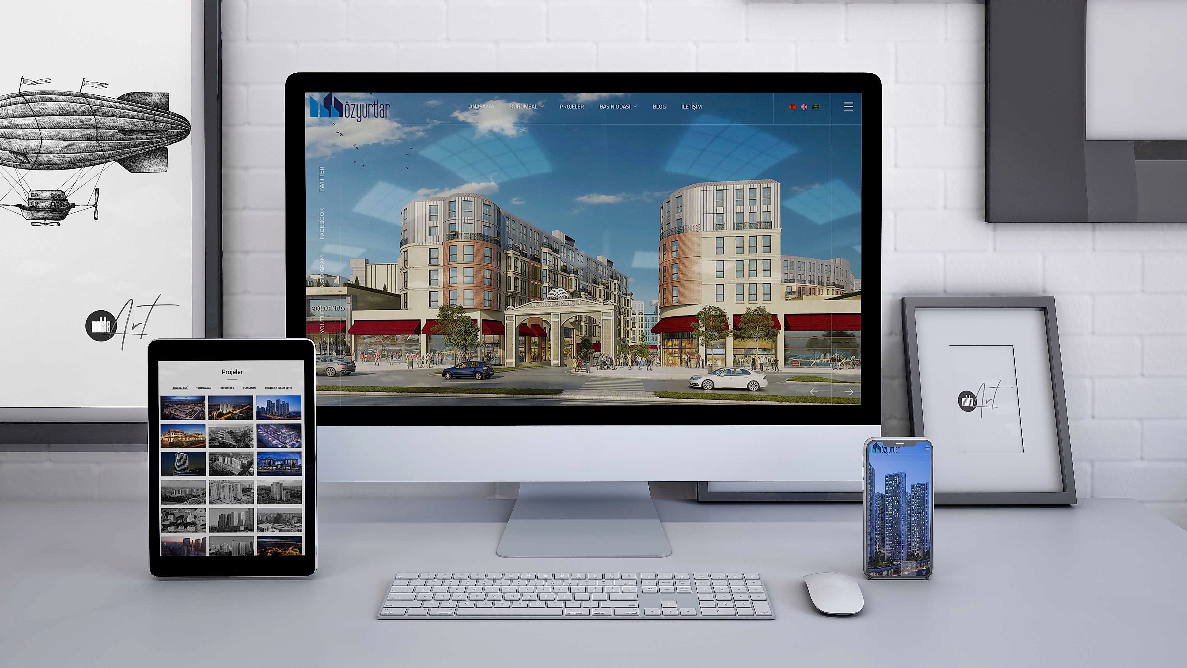 Özyurtlar İnşaat - Web Tasarım