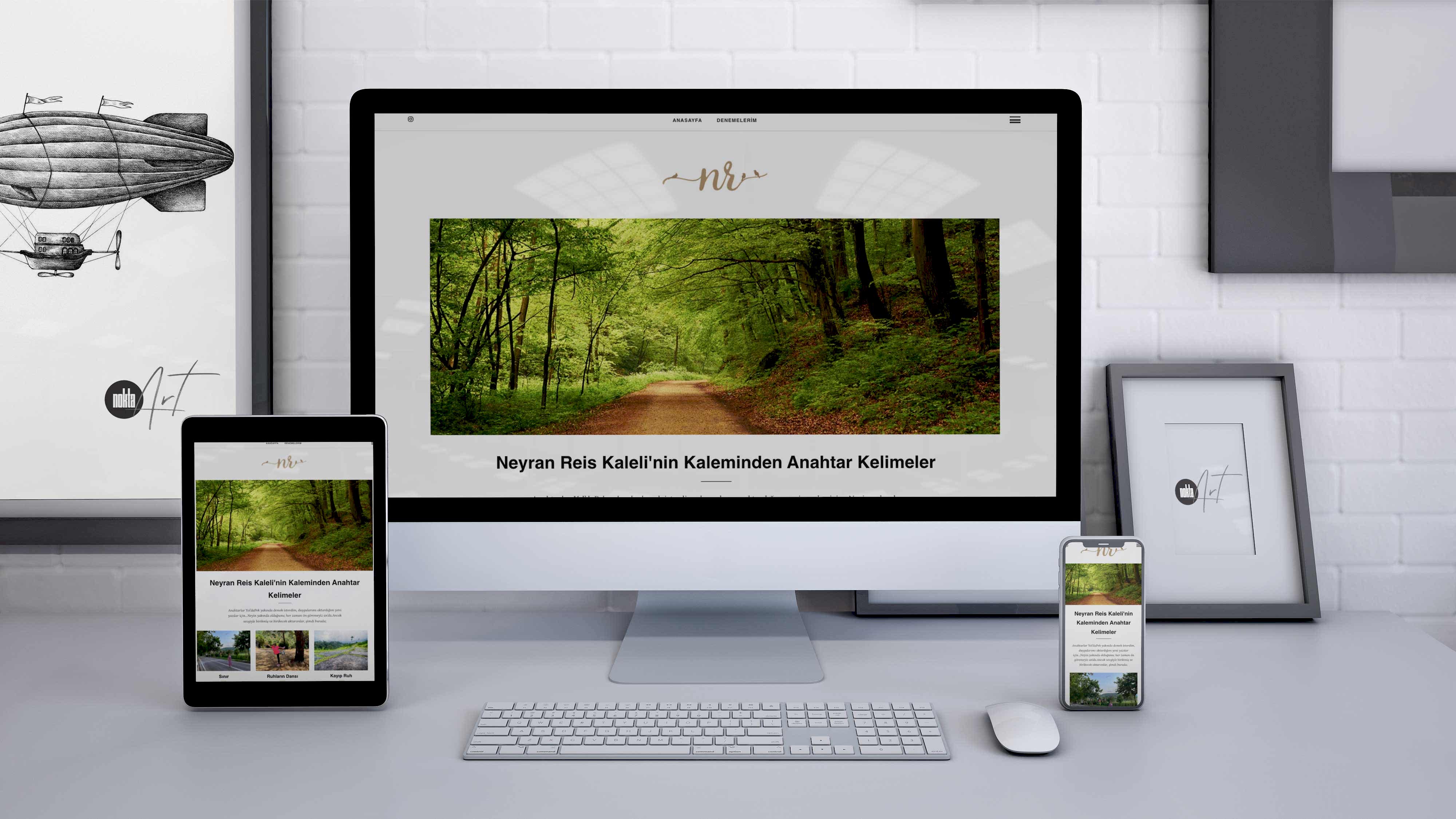 Şair Neyran Reis - Web Tasarım