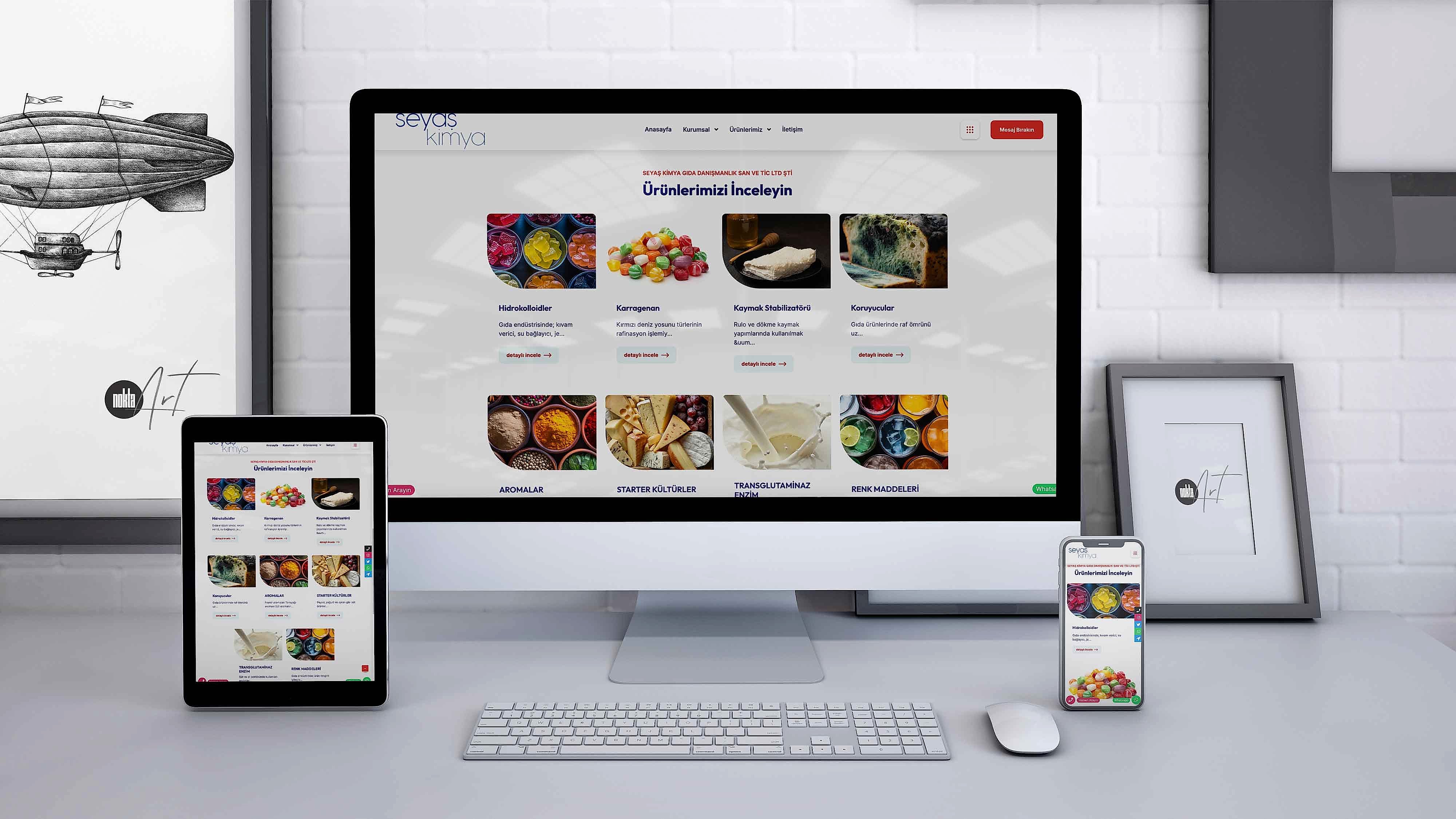 Seyaş Kimya - İzmir Web Tasarım