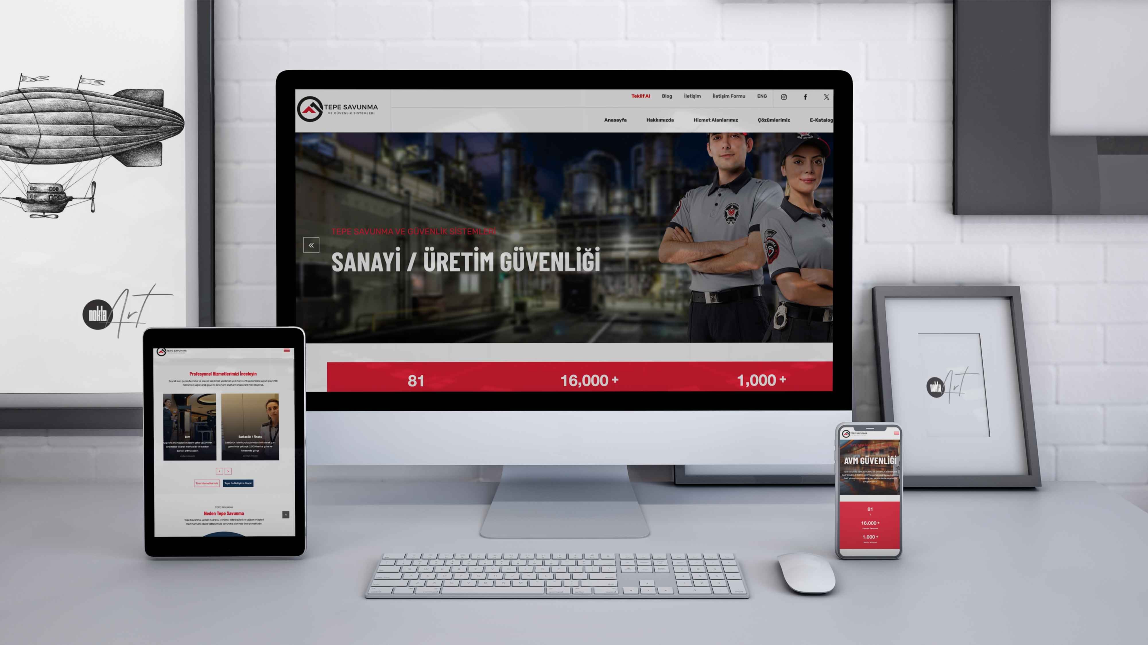 Tepe Savunma Web Sitesi